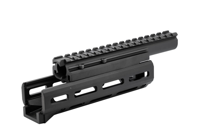 Hephaestus AK M - LOK 6.5 Handguard Set with Railed GasTube TypeIII Hardcoat Anodized for GHK LCT AK Series Bang Bang Airsoft