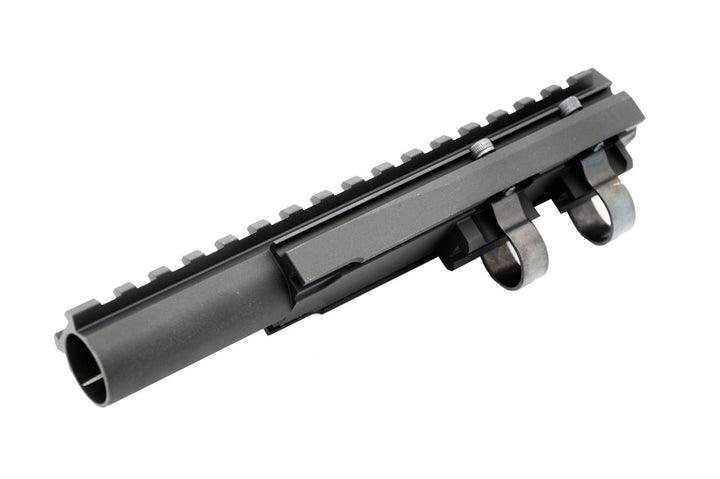Hephaestus AK Railed Gas Tube Standard Length Type III Hard coat Anodized for Tokyo Marui AK GBB Series - Bang Bang Airsoft