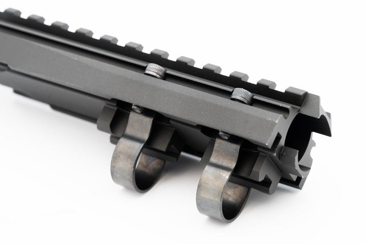 Hephaestus AK Railed Gas Tube Standard Length Type III Hard coat Anodized for Tokyo Marui AK GBB Series - Bang Bang Airsoft