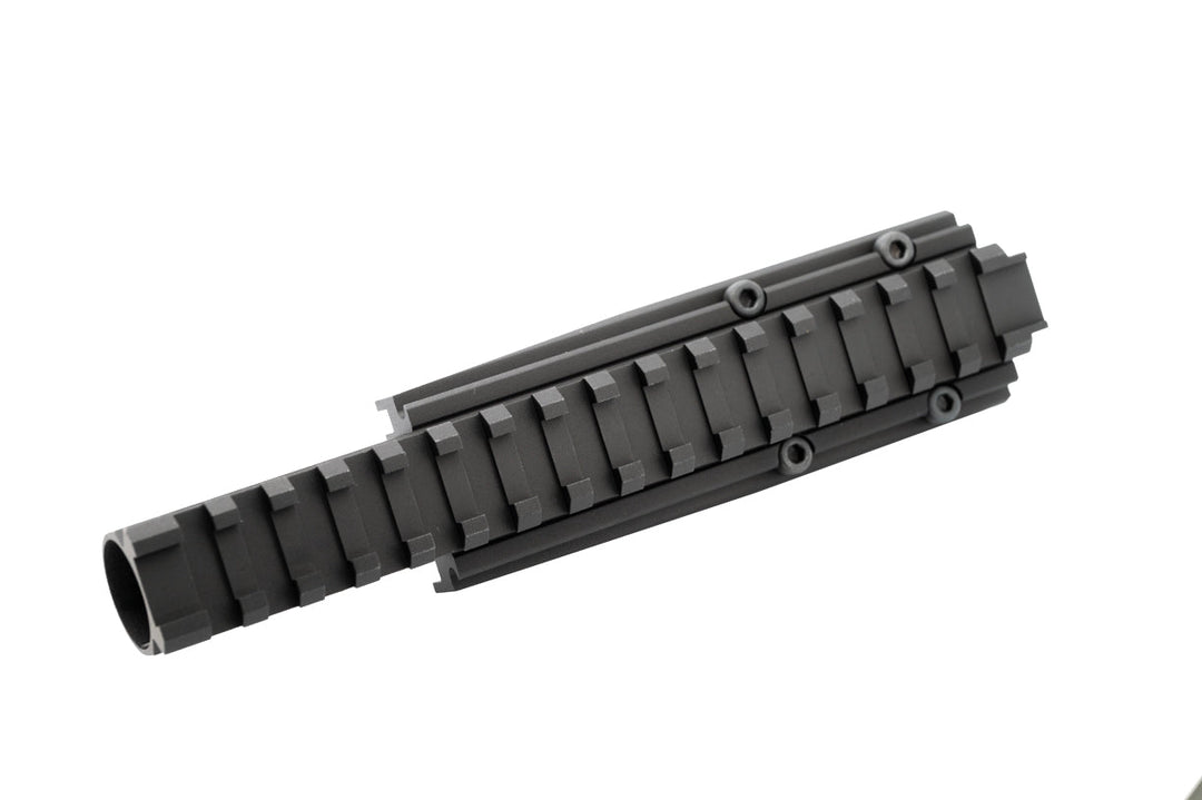 Hephaestus AK Railed Gas Tube Standard Length Type III Hard coat Anodized for Tokyo Marui AK GBB Series - Bang Bang Airsoft