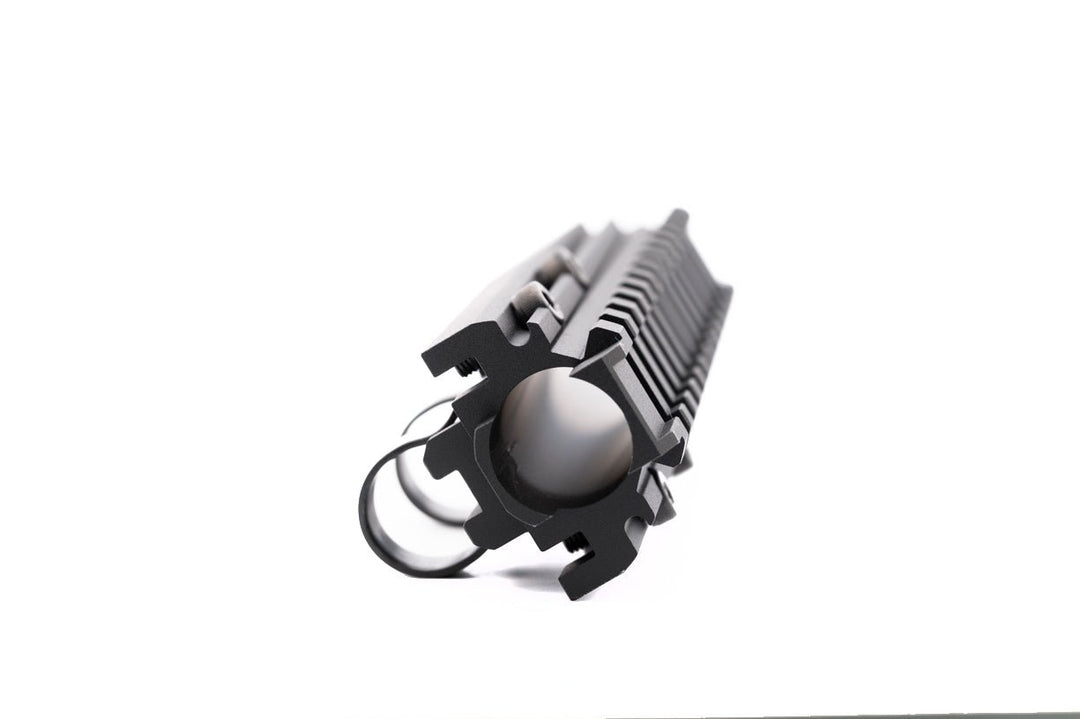 Hephaestus AMD - 65 / AK 11.5" SBR Railed Gas Tube (Type III Hard - coat Anodized) for AEG/GBB - Bang Bang Airsoft