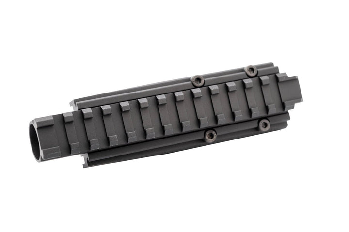 Hephaestus AMD - 65 / AK 11.5" SBR Railed Gas Tube (Type III Hard - coat Anodized) for AEG/GBB - Bang Bang Airsoft