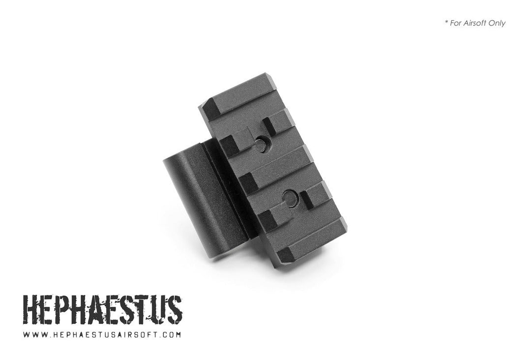 Hephaestus Picatinny Rail Stock Adapter for Tokyo Marui SAIGA - 12K GBB Series - Bang Bang Airsoft