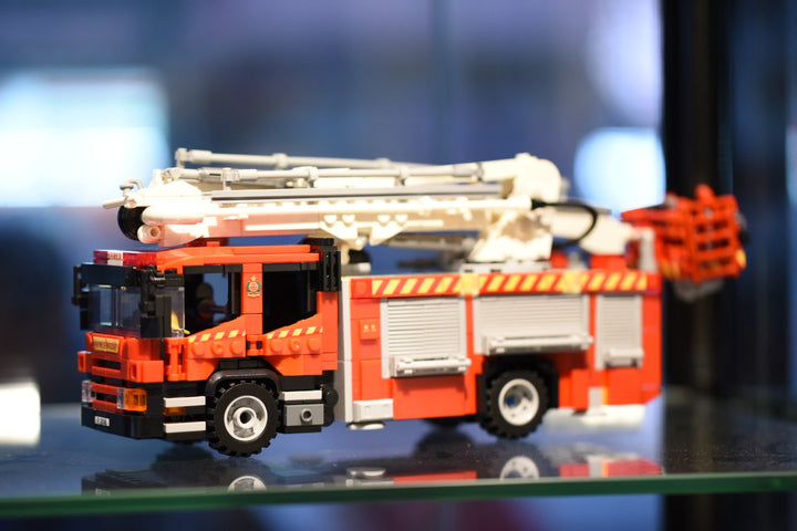 HK Bricked Hong Kong Fire Service Vehicle Brick Model Set - Bang Bang Airsoft