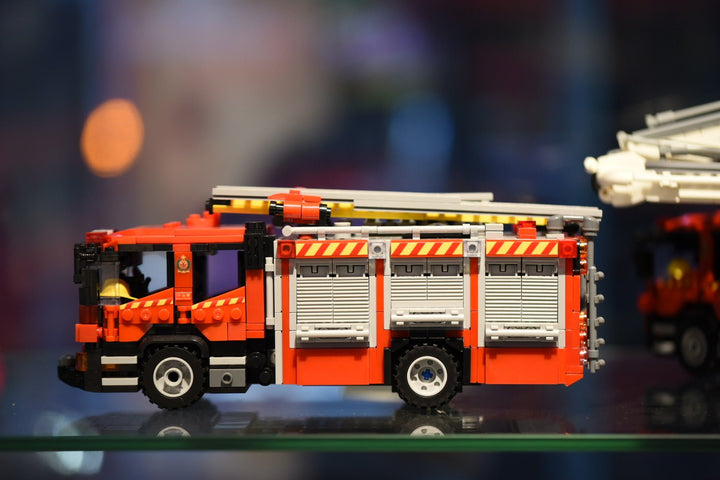 HK Bricked Hong Kong Fire Service Vehicle Brick Model Set - Bang Bang Airsoft