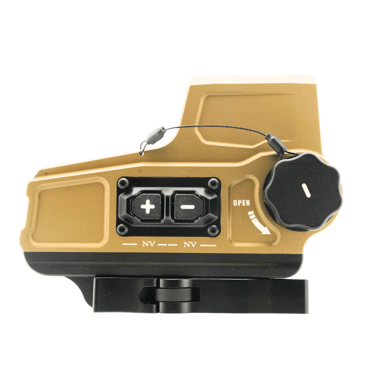 HKK A02 Pro Holographic Sight - FDE - Bang Bang Airsoft