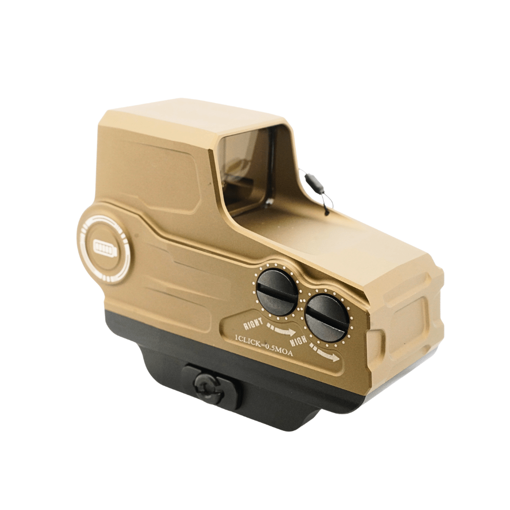 HKK A02 Pro Holographic Sight - FDE - Bang Bang Airsoft