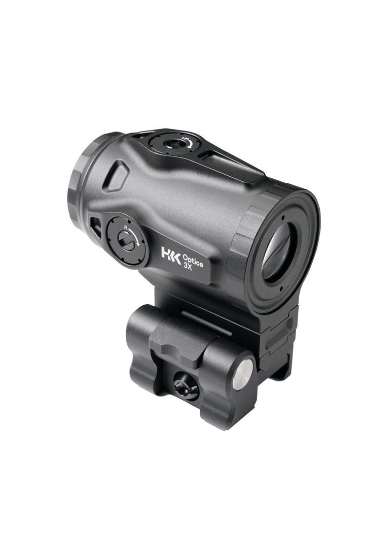 HKK MX302 3X Magnifier with Flip Mount for 1913 Picatinny - Bang Bang Airsoft