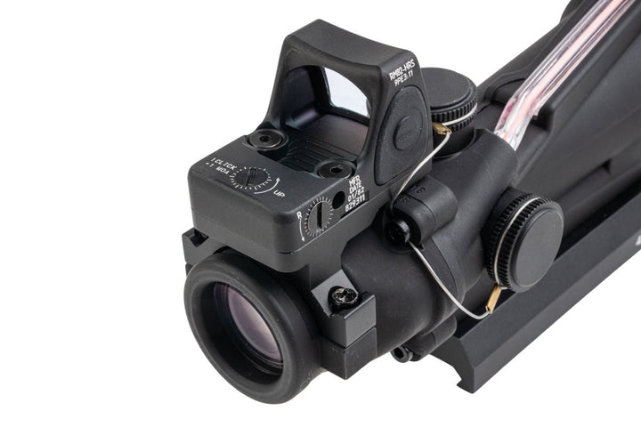 HOLY WARRIOR TA11 ACOG 3.5X w/ RMR Fiber Optic illuminated Rifle Scope - Black - Bang Bang Airsoft