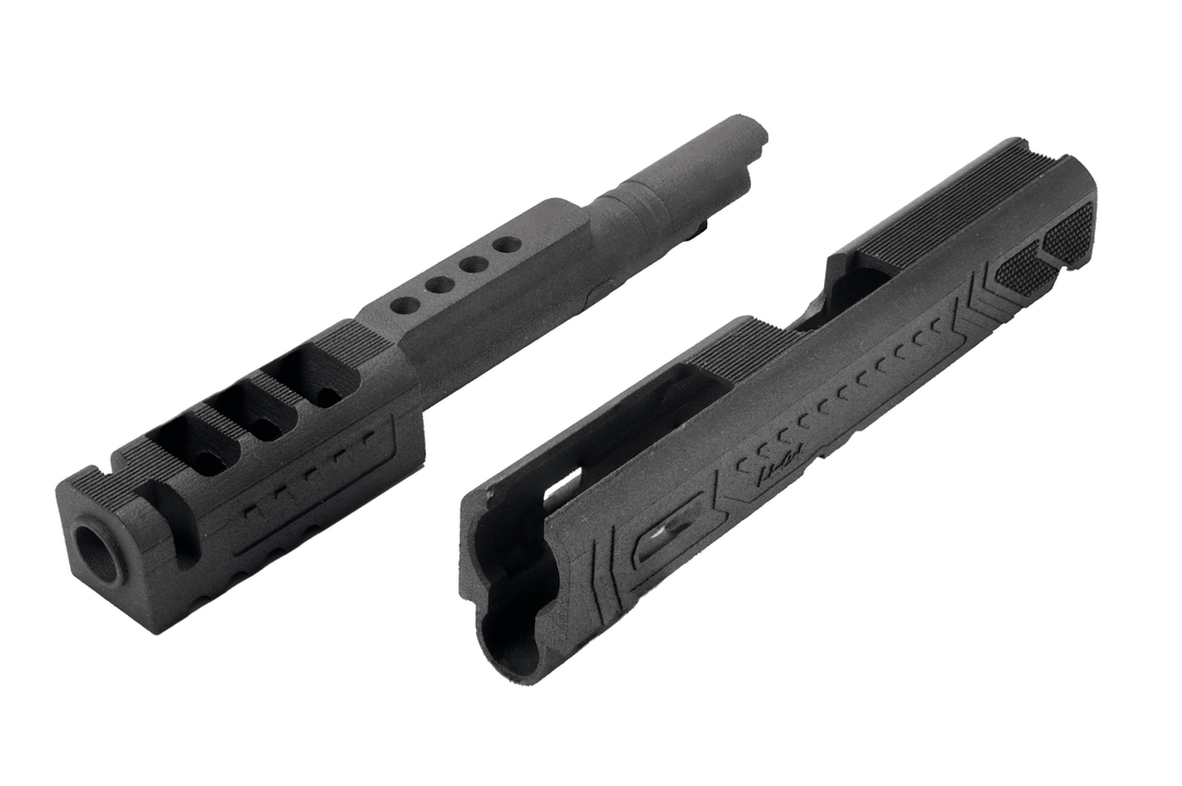 Hypertek 3D Printed Heavyweight Limcat Style Open 4.3" Hybrid Slide Kit for Hi - Capa - Bang Bang Airsoft