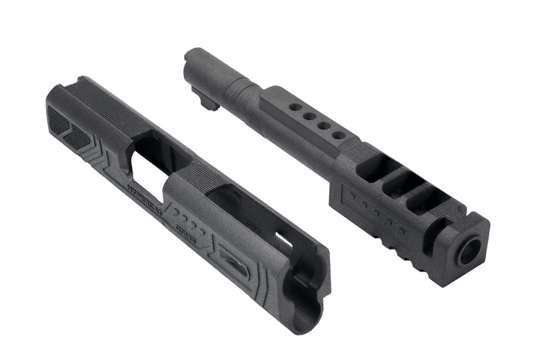 Hypertek 3D Printed Heavyweight Limcat Style Open 4.3" Hybrid Slide Kit for Hi - Capa - Bang Bang Airsoft