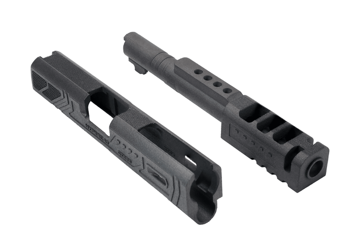 Hypertek 3D Printed Heavyweight Limcat Style Open 4.3" Hybrid Slide Kit for Hi - Capa - Bang Bang Airsoft