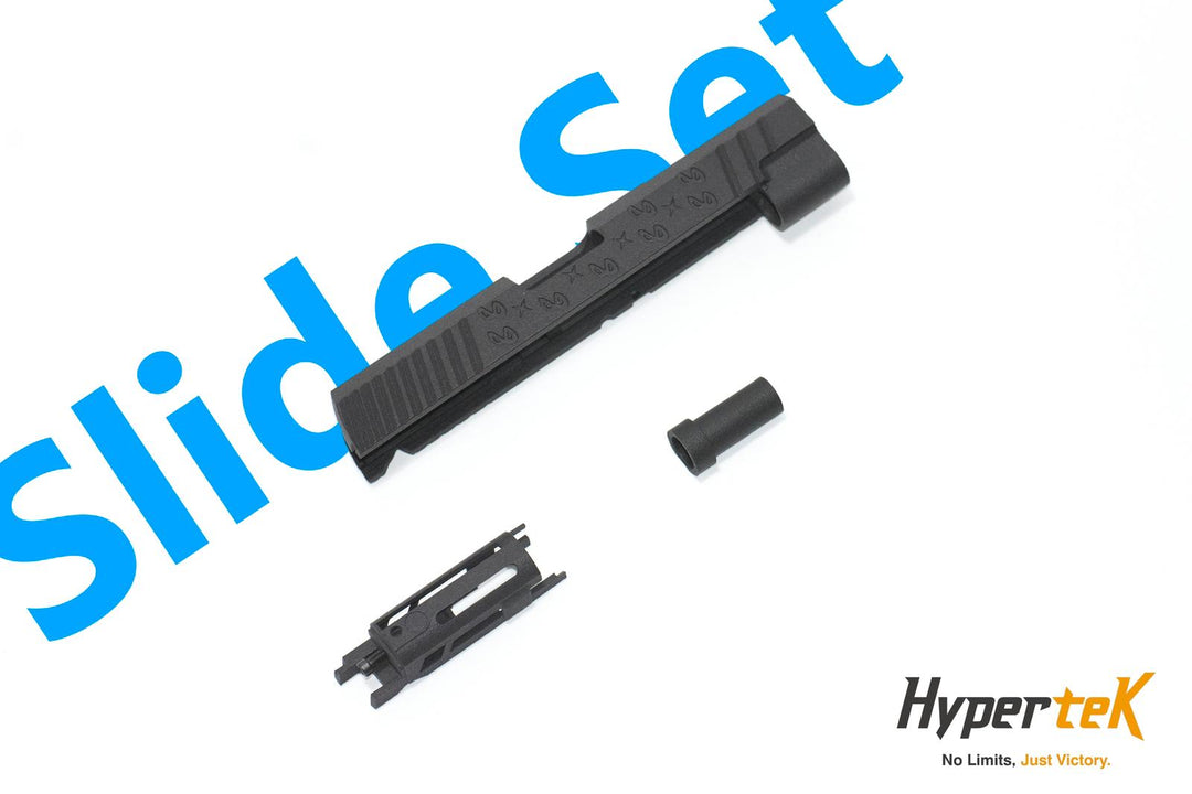 Hypertek 3D Printed SV Style Open 4.3" Hybrid Slide for Hi - Capa - Bang Bang Airsoft