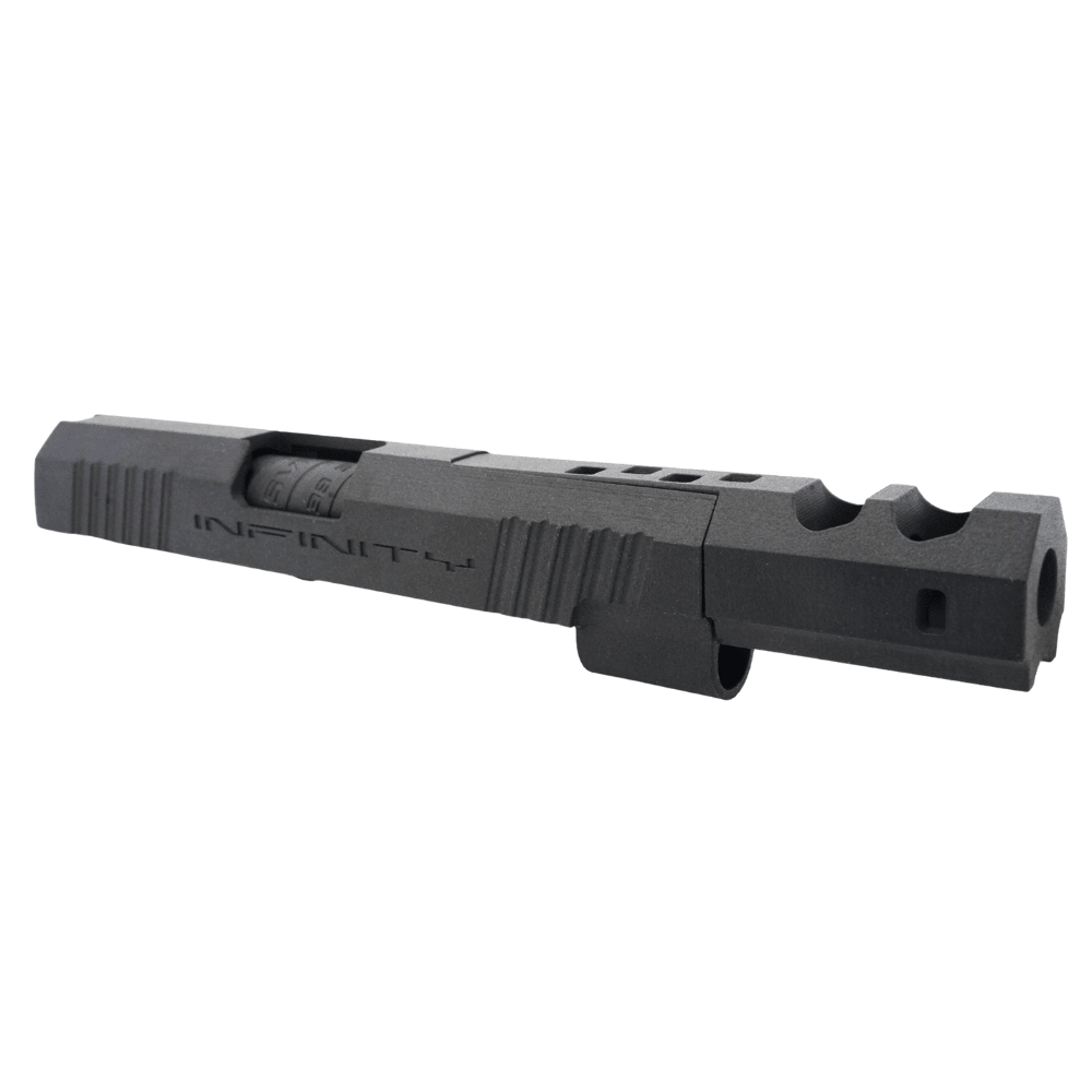 Hypertek 3D Printed SV Style Open 4.3" Hybrid Slide Kit for Hi - Capa - V2 - Bang Bang Airsoft