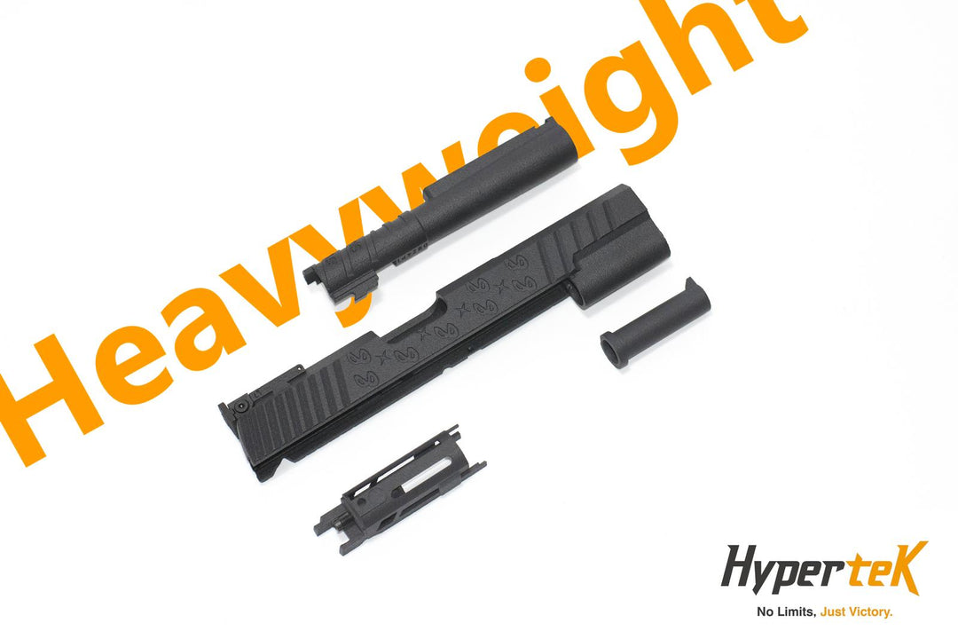 Hypertek 3D Printed SV Style Sight Tracker Heavyweight 5.1" Slide Set for Hi - Capa - Bang Bang Airsoft