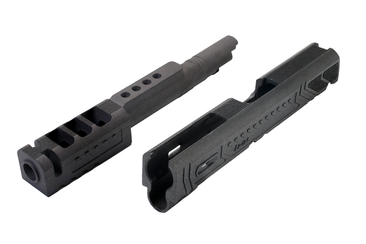 Hypertek 3D Printed Heavyweight Limcat Style Open 4.3" Hybrid Slide Kit for Hi-Capa