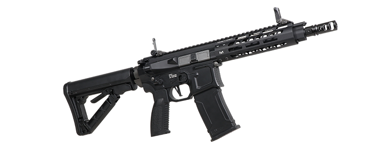 G&G MGCR 556 GBBR Airsoft Rifle w/ M-Lok Handguard (7 inch) - Black