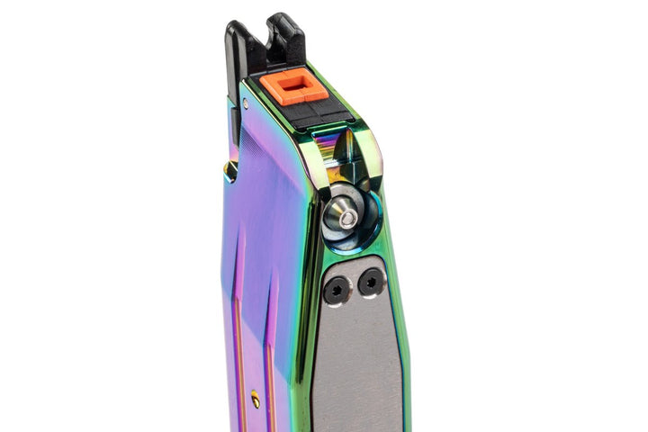 JDG Tokyo Marui Hi Capa GBB Competition Magnetic Magazine Performance Ver. (CNC Aluminum, 31rds, Rainbow) - Bang Bang Airsoft
