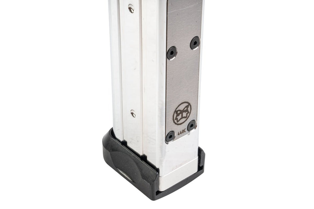 JDG Tokyo Marui Hi Capa GBB Competition Magnetic Magazine Performance Ver. (CNC Aluminum, 31rds, Silver) - Bang Bang Airsoft