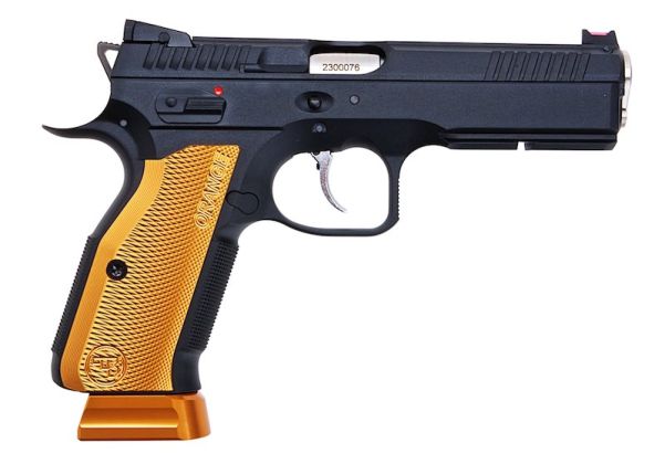 KJ Works CZ Shadow 2 CO2 Airsoft Pistols (ASG Licensed) - Orange - Bang Bang Airsoft