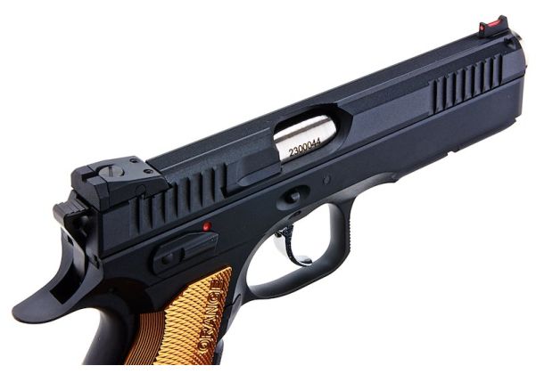 KJ Works CZ Shadow 2 GBB Airsoft Pistol (ASG Licensed) - Orange - Bang Bang Airsoft