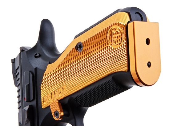 KJ Works CZ Shadow 2 GBB Airsoft Pistol (ASG Licensed) - Orange - Bang Bang Airsoft