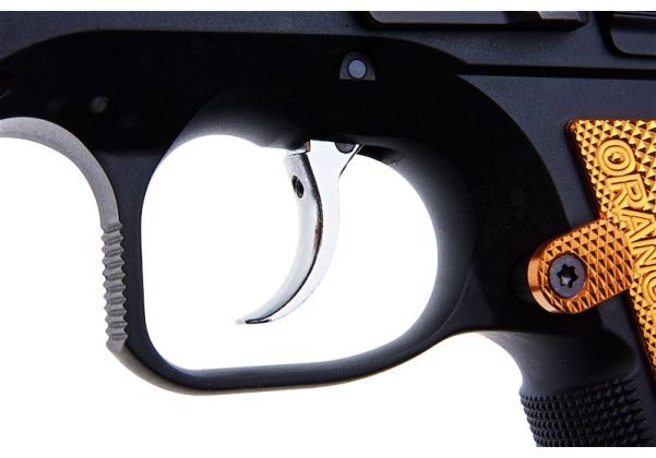 KJ Works CZ Shadow 2 GBB Airsoft Pistol (ASG Licensed) - Orange - Bang Bang Airsoft