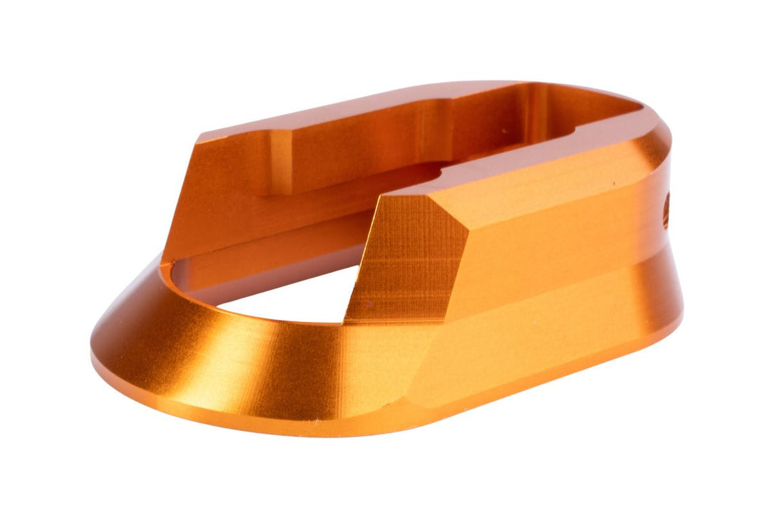 KJ Works Shadow 2 Grip W/ Magwell (Aluminum) - Orange - Bang Bang Airsoft