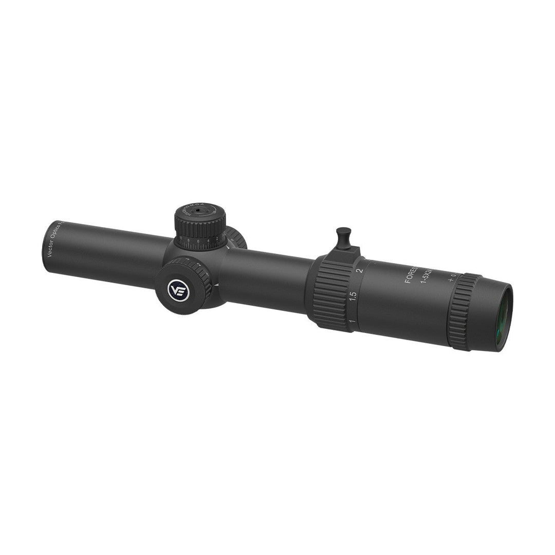 (Korea Version) Vector Optics GenII Forester 1-5x24 RifleScope - Black - Bang Bang Airsoft