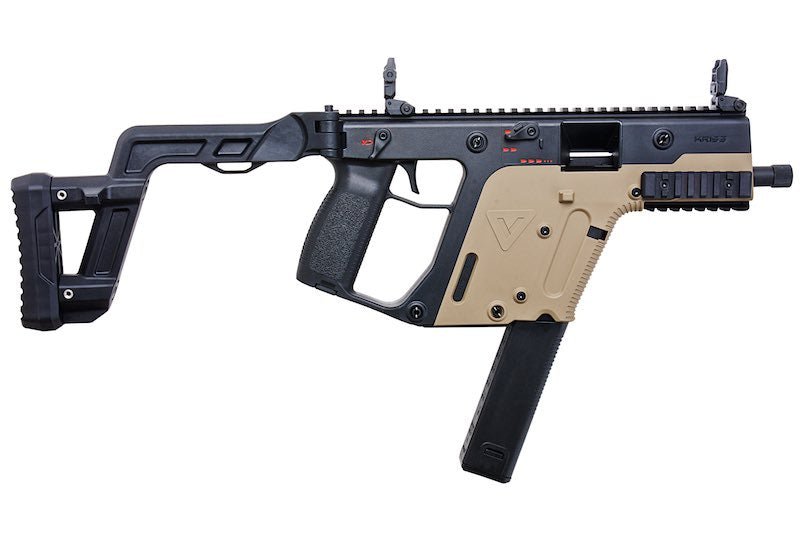 Krytac KRISS Licensed Vector GBB SMG - Two Tone - Bang Bang Airsoft