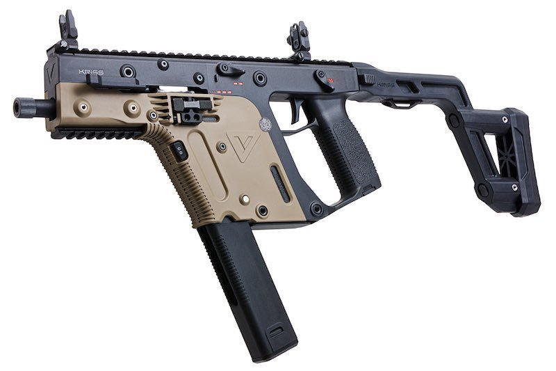 Krytac KRISS Licensed Vector GBB SMG - Two Tone - Bang Bang Airsoft