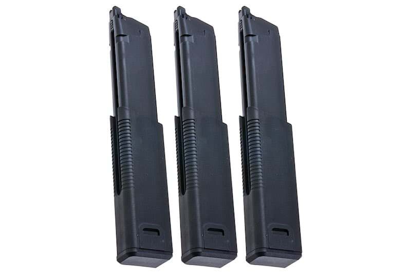 Krytac KRISS Vector Gas Magazine (60 rounds) - 3pcs Pack - Bang Bang Airsoft