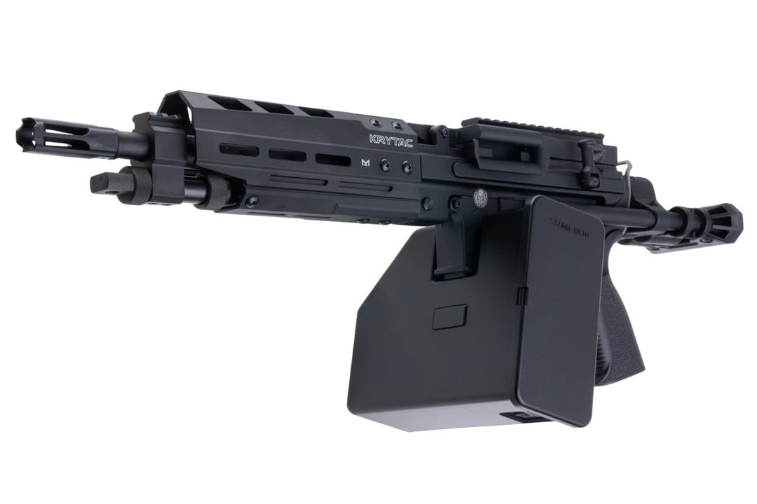 KRYTAC Trident MK3 LMG Para Airsoft AEG Rifle (M - LOK) - Black - Bang Bang Airsoft