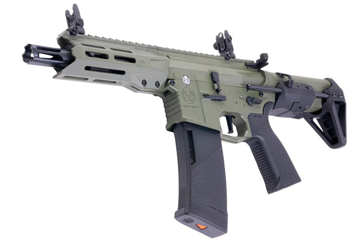 KRYTAC Trident MK3 PDW Airsoft AEG Rifle (M - LOK) - Foliage Green - Bang Bang Airsoft