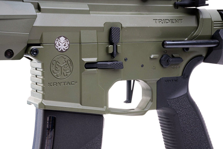 KRYTAC Trident MK3 PDW Airsoft AEG Rifle (M - LOK) - Foliage Green - Bang Bang Airsoft