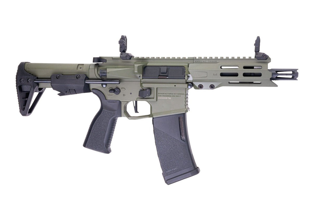 KRYTAC Trident MK3 PDW Airsoft AEG Rifle (M - LOK) - Foliage Green - Bang Bang Airsoft