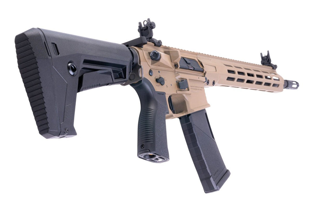 KRYTAC Trident MK3 SPR Airsoft AEG Rifle (M - LOK) - FDE - Bang Bang Airsoft