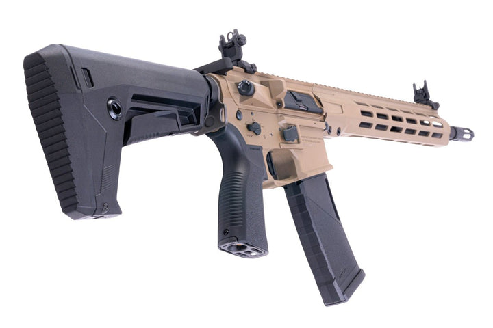 KRYTAC Trident MK3 SPR Airsoft AEG Rifle (M - LOK) - FDE - Bang Bang Airsoft