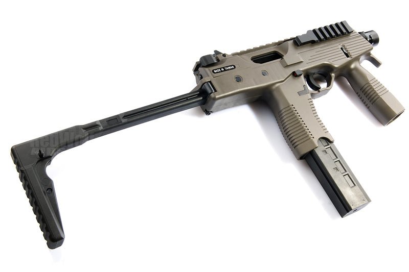 KSC MP9 GBB Airsoft SMG (OD / Taiwan Version) - Bang Bang Airsoft