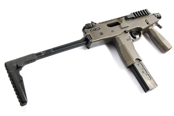 KSC MP9 GBB Airsoft SMG (OD / Taiwan Version) - Bang Bang Airsoft