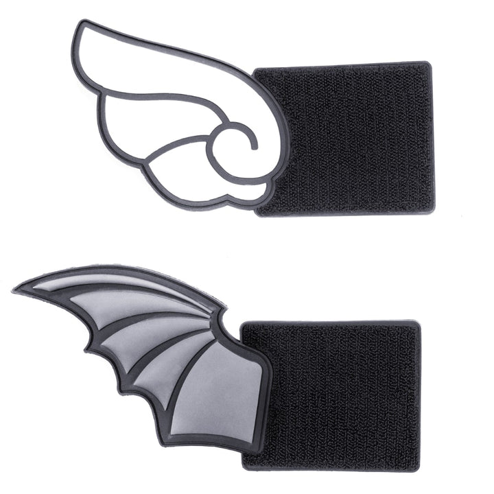 KTactical Bat / Angel Wing Kawaii Anime Patch Set (Left + Right) - Bang Bang Airsoft