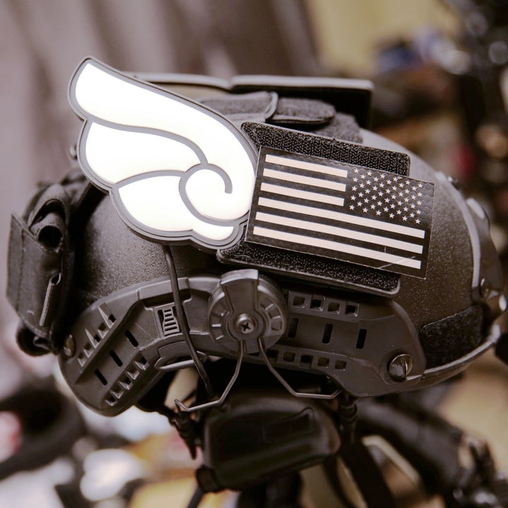 KTactical Bat / Angel Wing Kawaii Anime Patch Set (Left + Right) - Bang Bang Airsoft