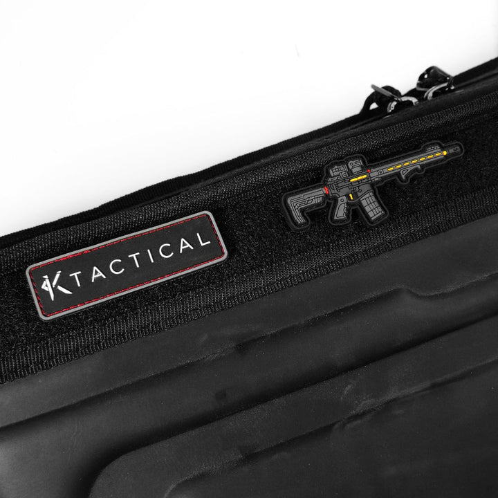 KTactical Cute Mini Gun AR15 Rifle Tiny PVC Patch - Bang Bang Airsoft