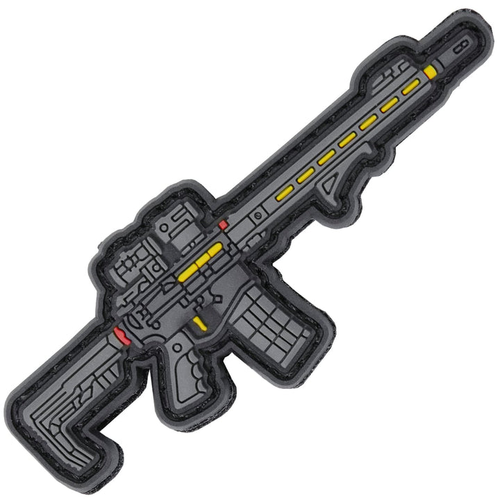 KTactical Cute Mini Gun AR15 Rifle Tiny PVC Patch - Bang Bang Airsoft