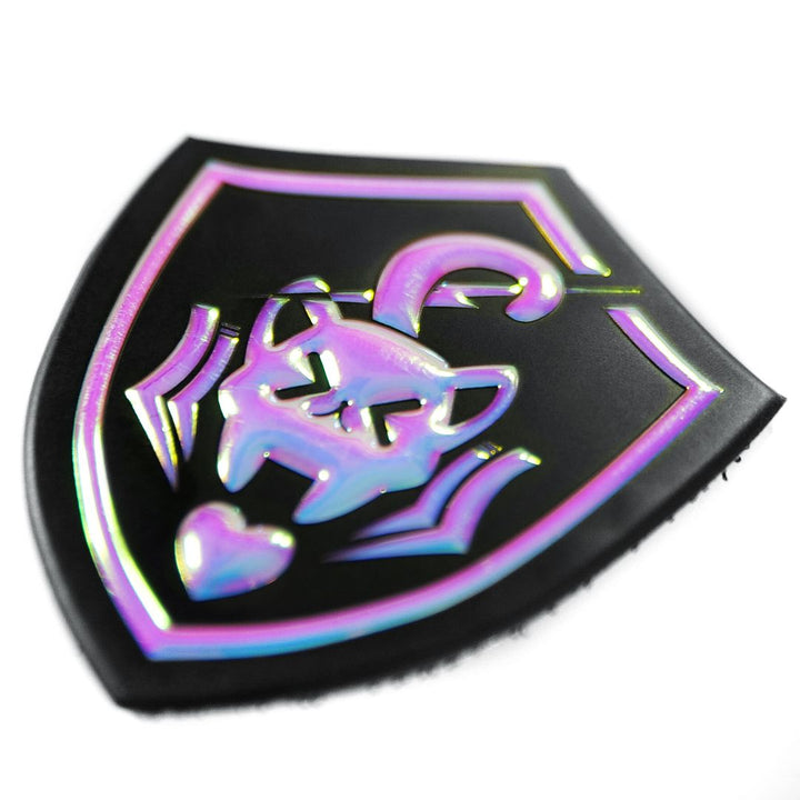 KTactical Elite Squad Emblem Neko Assault Holographic Tactical Anime Cat Girl KawaiiHook and Loop PVC Patch-Bang Bang Airsoft