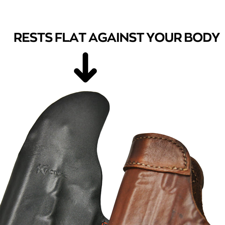 Ktactical IWB Leather Holster for 1911 5 Inch Barrel CCW (Colt/Kimber/Springfield) - Bang Bang Airsoft