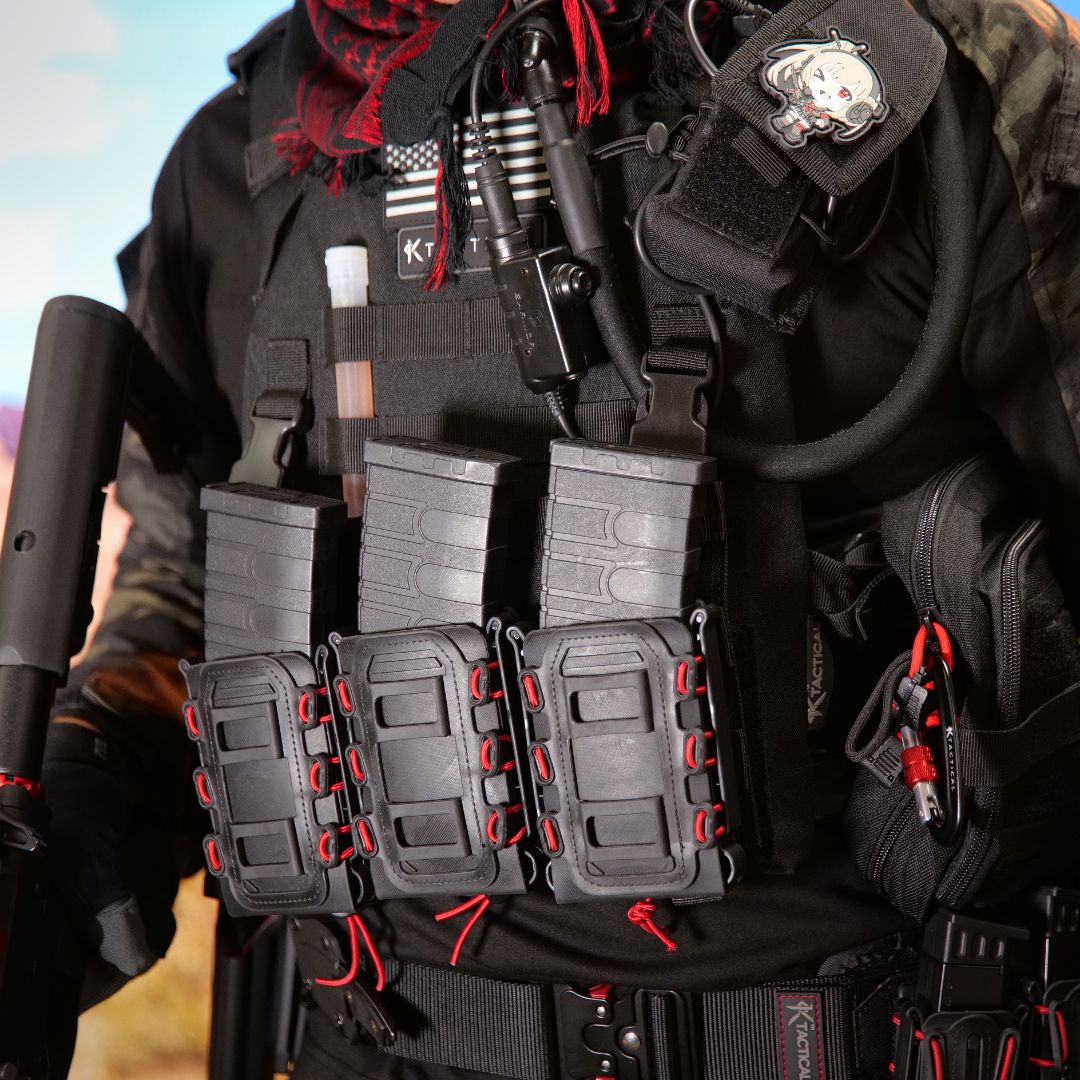 Ktactical Molle Padded Breathable Mesh Plate Carrier Loadout Kit - Bang Bang Airsoft