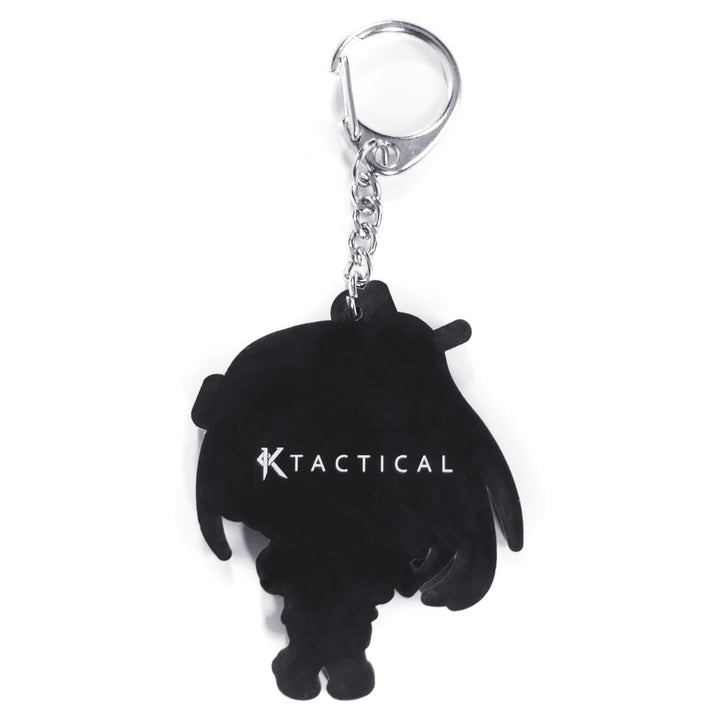 KTactical Tactical Anime Girl Waifu Kawaii PVC Keychain Charm - Bang Bang Airsoft