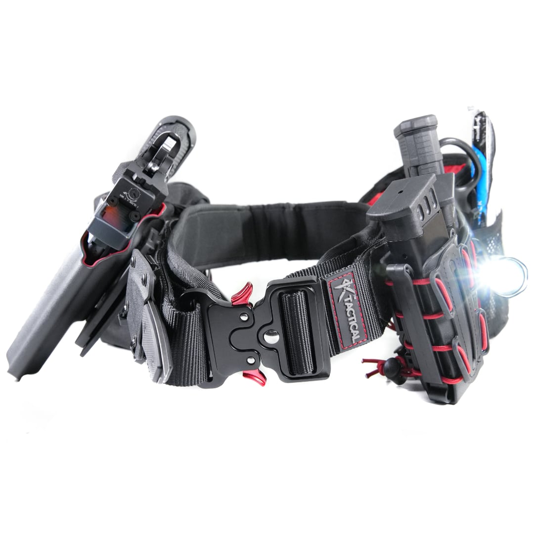 KTactical Tactical Molle Padded Metal Buckle Battle Belt Loadout Kit - Bang Bang Airsoft