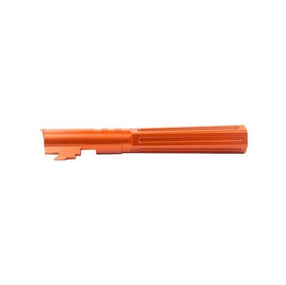 LA Capa Customs 5.1 Aluminum “HEXCUT” Threaded Outer Barrel for TM Hi - Capa GBBP - Bang Bang Airsoft